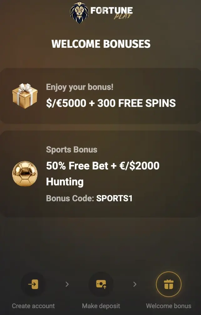 Fortuneplay registration benefits.