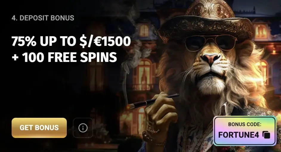 Fourth deposit bonus on FortunePlay.
